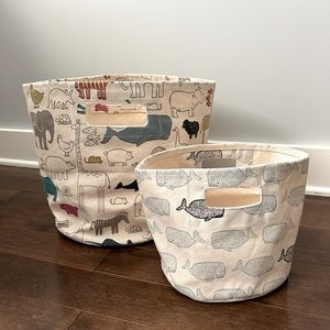 Pehr canvas baskets (2)